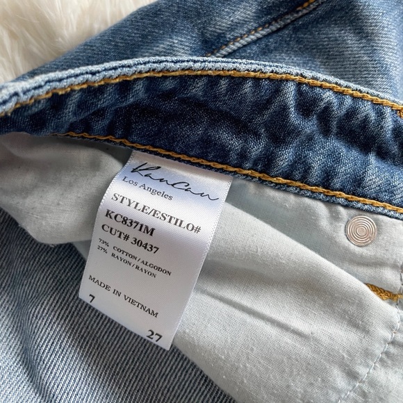 Kancan Boyfriend Distressed Jeans - Picture 5 of 6